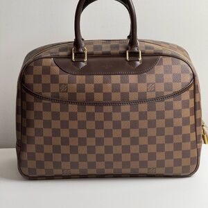 SOLD Louis Vuitton Damier Ebene Deauville